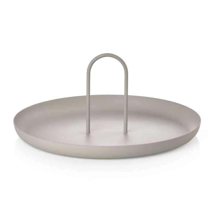 Singles tray with handle Ø20 cm - Warm Grey - Zone Denmark