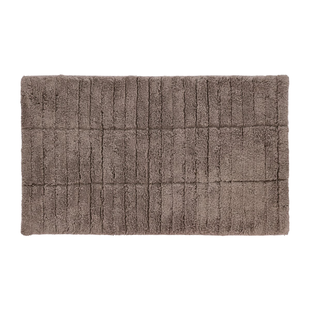 Zone Denmark Tiles bathroom rug 50x80 cm Taupe | Scandinavian Design | Bath mats | Brown