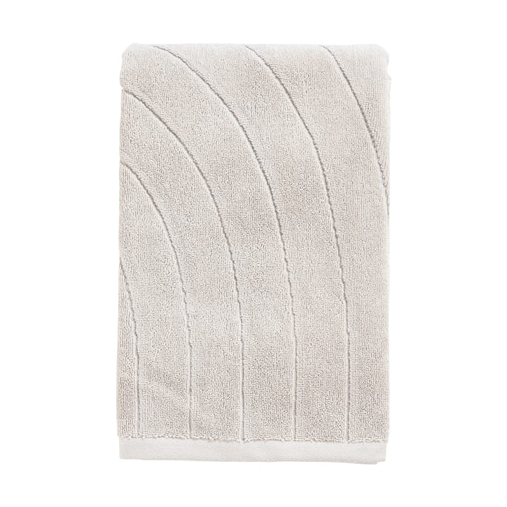 Time bath towel 70x140 cm - Soft grey - Zone Denmark