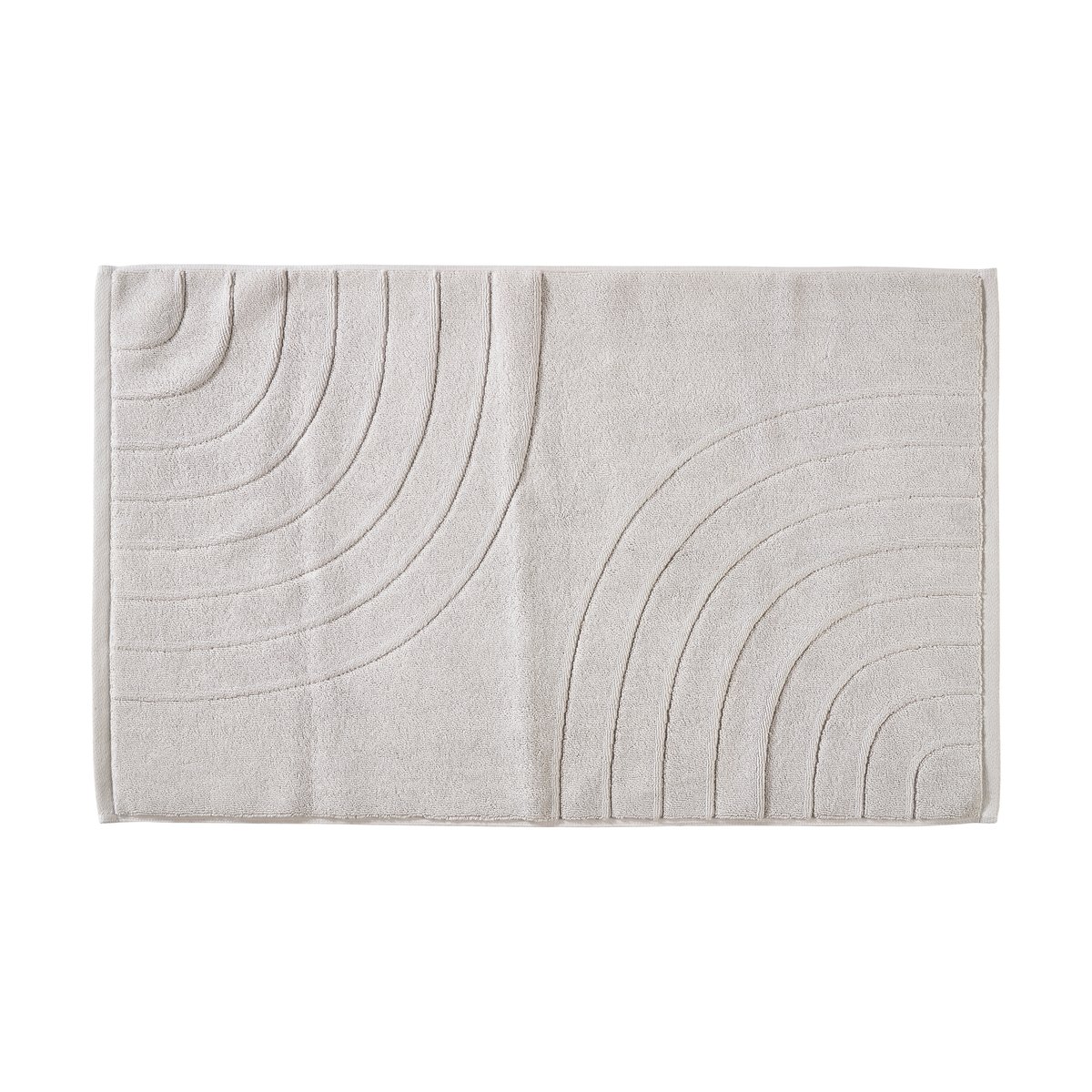 Zone Denmark Time bathroom mat 50x80 cm Soft grey | Scandinavian Design | Bath mats | Grey