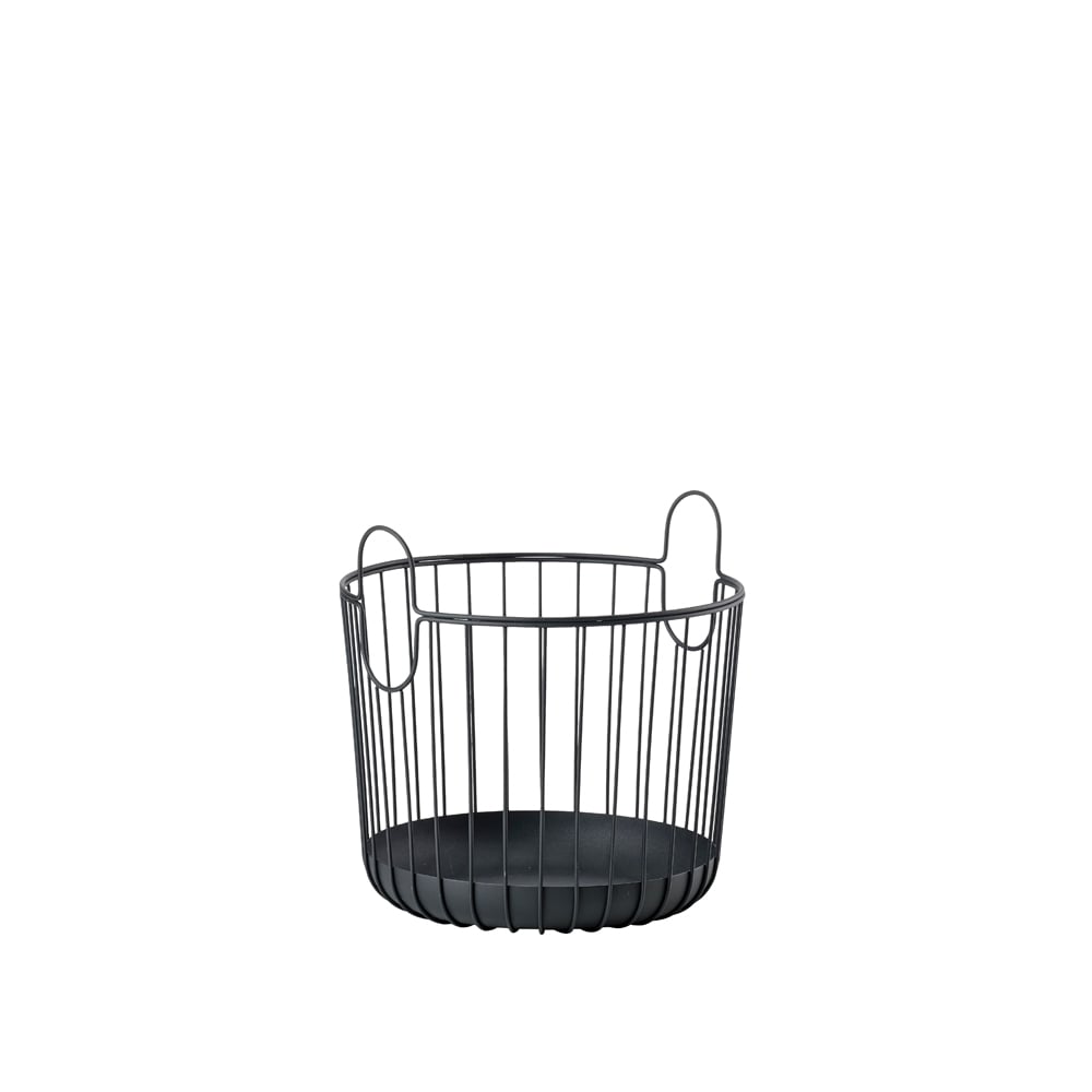 Zone Denmark Zone Inu basket Black, small | Scandinavian Design | Storage baskets | Black