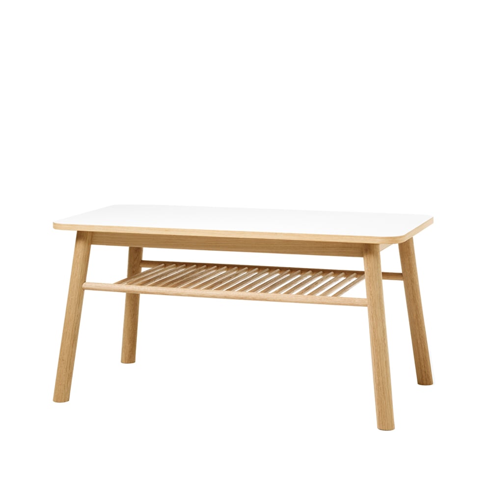 Zweed Mino coffee table White/oak