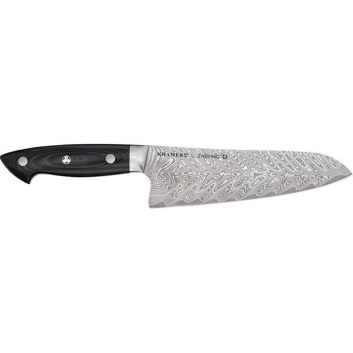 Euroline Stainless damask Santoku Japanese chef's knife - 18 cm - Zwilling