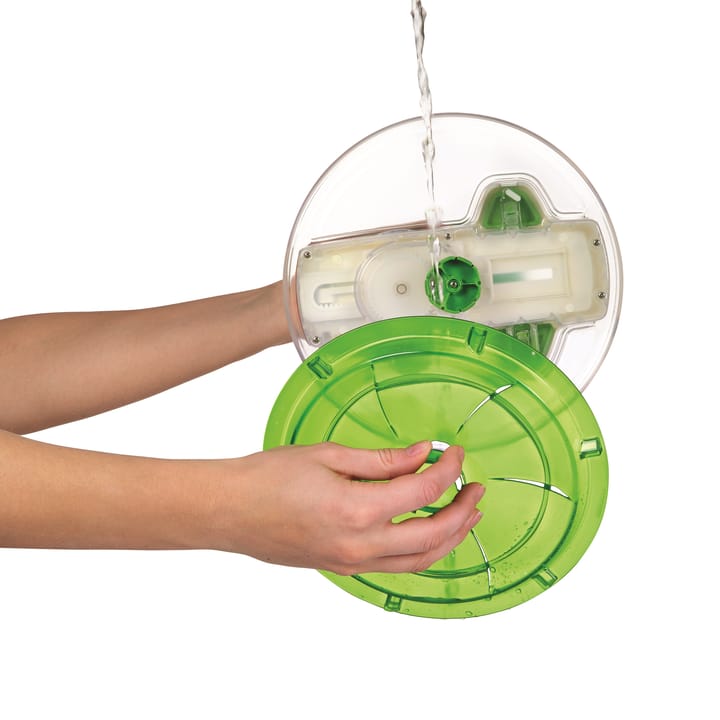 Zyliss Swift Salad Spinner 22 cm - Clear-green - Zyliss