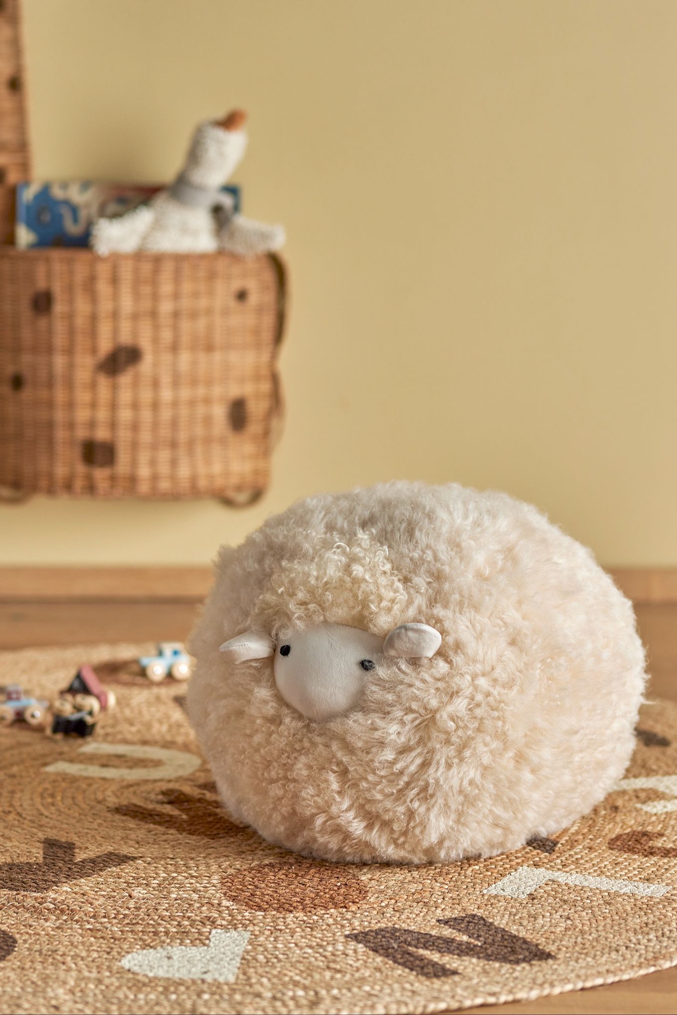 Rubert is a sheep-shaped cuddly toy from Bloomingville and is 33 centimetres tall, which makes him a particularly cuddly baby shower gift.