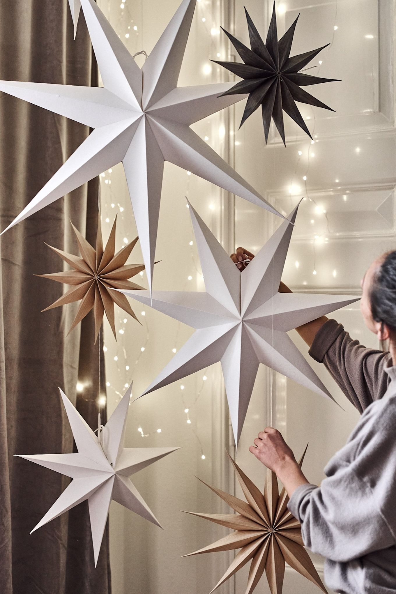 Enchanting Christmas stars from Watt & Veke and Broste Copenhagen.