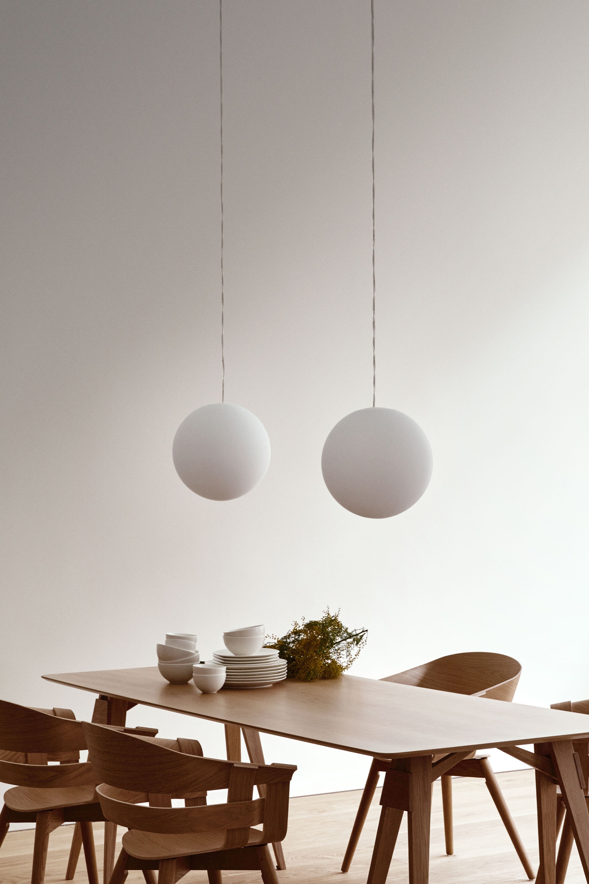 Scandinavian shop design lamp