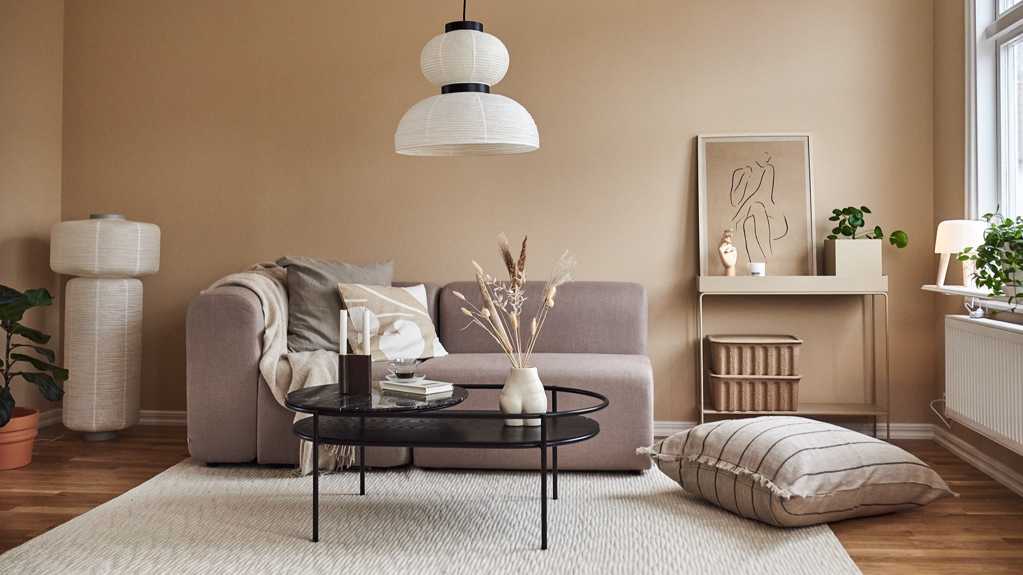 Living room outlet design scandinavian